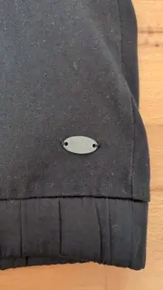 Vorschaubild 3 von EDC Damen T-Shirt Gr. 36 Schwarz Casual mit Satin-Applikationen