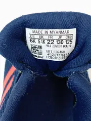 Vorschaubild 4 von Kinder Sneaker low Gr. 22 Blau Sportlich Logo-Print Schnürung