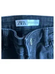 Vorschaubild 3 von Skinny Fit Jeans Damen Schwarz Gr. 40 W31 Stretch Baumwolle Hose