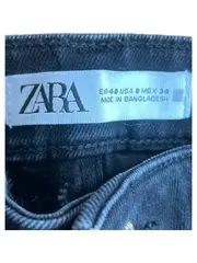 Vorschaubild 4 von Skinny Fit Jeans Damen Schwarz Gr. 40 W31 Stretch Baumwolle Hose