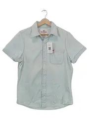 Vorschaubild 1 von Kurzarmhemd Herren Gr. S Hellblau Türkis Casual Freizeithemd