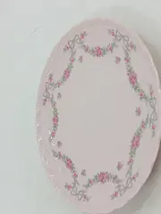 Vorschaubild 5 von Porcelaine Rose Tortenplatte Kuchenteller 19 cm Blumenmuster
