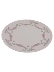 Vorschaubild 1 von Porcelaine Rose Tortenplatte Kuchenteller 19 cm Blumenmuster