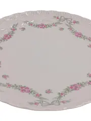 Vorschaubild 6 von Porcelaine Rose Tortenplatte Kuchenteller 19 cm Blumenmuster