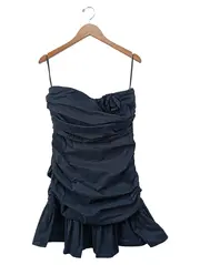 Vorschaubild 1 von JAKES Abendkleid Damen 40/L Schwarz Elegant Vintage Raffungen
