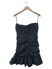 Vorschaubild 2 von JAKES Abendkleid Damen 40/L Schwarz Elegant Vintage Raffungen
