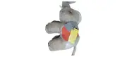 Vorschaubild 1 von Elefant Kuscheltier Plüschtier Beige Klassisch 6cm