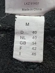 Vorschaubild 4 von Damen Wintermantel Schwarz Gr. 38/M Streetwear Casual Jacke