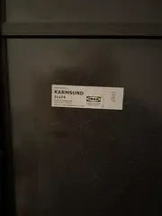 Vorschaubild 4 von KARMSUND Tischspiegel Schminkspiegel Schwarz Metall 44x27 cm