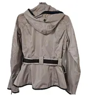 Vorschaubild 7 von Damen Outdoorjacke Beige Gr. S mit Kapuze & Gürtel NEU