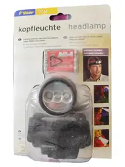 Vorschaubild 1 von Stirnlampe Kopflampe LED Grau Outdoor Camping Wandern Joggen