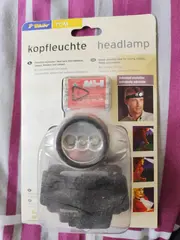 Vorschaubild 2 von Stirnlampe Kopflampe LED Grau Outdoor Camping Wandern Joggen