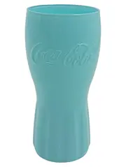 Vorschaubild 1 von Trinkglas Türkis Retro Contour Design 400ml Sammlerglas