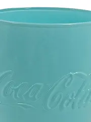 Vorschaubild 2 von Trinkglas Türkis Retro Contour Design 400ml Sammlerglas