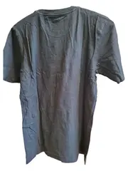 Vorschaubild 2 von Herren T-Shirt Schwarz Sportlich Gr. 44/XS Baumwolle Logo-Print