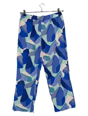 Vorschaubild 1 von Damen Stoffhose Gr. 38 abstrakt gemustert Mehrfarbig Casual