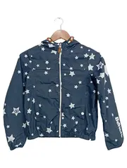Vorschaubild 1 von Bench Kinder Windjacke Gr. 140 Blau Sterne Sportlich Kapuze