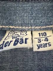 Vorschaubild 3 von B&B der Bär Jeansjacke Kinder Gr. 110 Blau Casual Denim Jacke