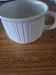Vorschaubild 2 von Tasse und Unterteller Porzellan Weiß Klassisch 250ml