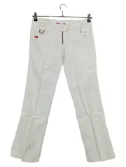 Vorschaubild 1 von Damen Stoffhose Weiß Gr. W29/38 Baumwolle Casual