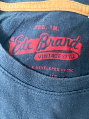 Vorschaubild 4 von Herren T-Shirt Grau Gr. 40 Streetwear mit Schriftzug