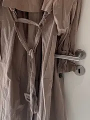 Vorschaubild 4 von Damen Trenchcoat Beige Gr. 34/XS Klassisch Langarm