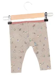 Vorschaubild 2 von Kinder Leggings Gr. 74 Beige Vogelmuster Casual Baby Hose