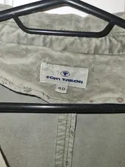 Vorschaubild 5 von Damen Blazer Gr. 40 Oliv Casual Cord Sakko Jacke