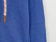 Vorschaubild 3 von Damen Kapuzenpullover Hoodie Blau Meliert Gr. S