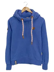 Vorschaubild 1 von Damen Kapuzenpullover Hoodie Blau Meliert Gr. S