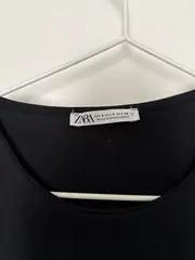 Vorschaubild 3 von Damen Freizeitkleid Gr. 36/S Schwarz Basic Minimalistisch