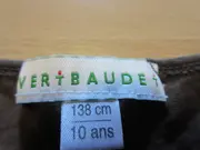 Vorschaubild 4 von Langarmshirt Kinder Gr. 138/140 Braun Basic Baumwolle