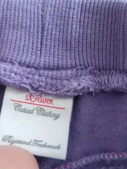 Vorschaubild 5 von Jogginghose Mädchen Gr. 74 Lila Casual Hose Baumwolle