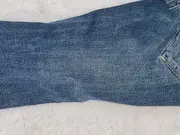 Vorschaubild 5 von Regular Fit Jeans Kinder Blau Größe 122 Schriftzug
