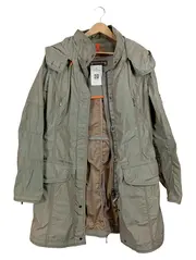 Vorschaubild 1 von Damen Parka Windbreaker Jacke Gr. 42 XL Oliv Übergangsjacke Kapuze