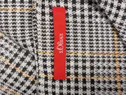 Vorschaubild 3 von Damen Blusenkleid Gr. 36/S Grau Kariert Business Elegant