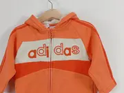 Vorschaubild 2 von Kinder Trainingsjacke Kapuzenjacke Gr. 92 Orange Sportlich