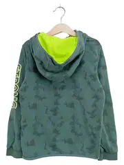 Vorschaubild 2 von Kinder Kapuzenpullover Gr. 128 Grün Camouflage Hoodie