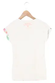 Vorschaubild 2 von Kinder T-Shirt Gr. 104 Beige Casual mit Tasche