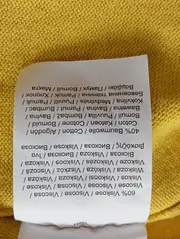 Vorschaubild 5 von Damen Strickjacke Gelb Gr. 36/S Klassisch Elegant