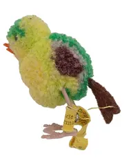 Vorschaubild 2 von Vogel Dekofigur Plüschtier Filz Mehrfarbig Nostalgisch 6504,42