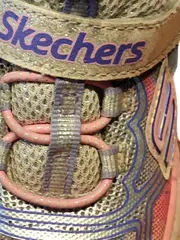 Vorschaubild 3 von Kinder Turnschuhe Größe 21,5 Mehrfarbig Sportlich Glitzer Klettverschluss