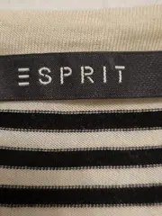 Vorschaubild 3 von Damen T-Shirt Gr. S gestreift Pailletten Viskose Creme Schwarz