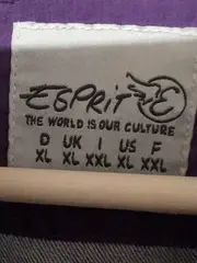 Vorschaubild 6 von Jeansjacke Damen Gr. XL Blau Baumwolle Casual Knopfleiste