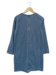 Vorschaubild 2 von Jeanskleid Damen Gr. 34;XS Blau Casual Denim Kleid