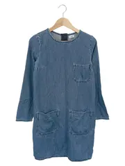 Vorschaubild 1 von Jeanskleid Damen Gr. 34;XS Blau Casual Denim Kleid