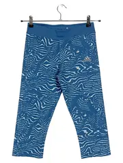 Vorschaubild 1 von Climalite Kinder Leggings Sport Blau Gr. 170 Abstrakt Logo