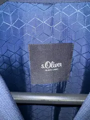 Vorschaubild 5 von Herren Sakko Business Wolle Blau Gr. 46 Langarm Elegant