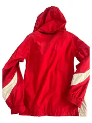 Vorschaubild 2 von Damen Outdoorjacke Gr. 38;M Rot Polyester Kapuze