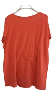 Vorschaubild 2 von Damen T-Shirt Rot Gr. 46 Casual